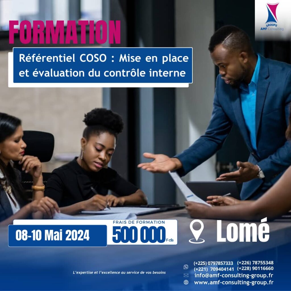 REFERENTIEL COSO : MISE EN PLACE ET EVALUATION DU CONTROLE INTERNE